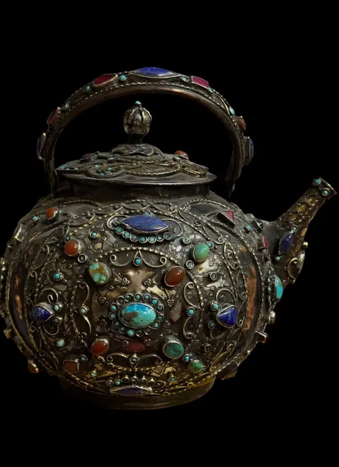 Metal Teapot - Image 2